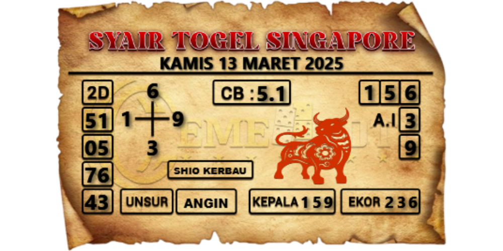 syair togel singapore cemetoto